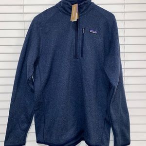 Patagonia Better Sweater 1/4 Zip, Navy, Size L